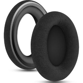 Gvoears HD598 Ear Pads Cushions for Sennheiser HD598 HD598 Cs HD598SE HD 598 SR HD518 HD558 HD595 HD599 HD569 HD579 HD560s Headphones Earpads,Headset Ear Cushions Earmuffs Comfort Black Dense Velvet