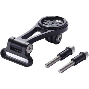 Best Tek Cycling Garmin Combo Mount، زاوية قابلة للتعديل Garmin Edge خارج الجبهة المقود جبل الدراجة لمحول NiteRider، كاميرا الحركة الرياضية، Garmin Edge 25 130 200 500 510 520 800 810 820 in Kuwait
