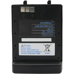 1100mAh BP-173 Ni-MH Battery Compatible with Icom IC-T7H IC-T22A IC-Z1A IC-T7 IC-T22E IC-W31 IC-W31A IC-W31E IC-W32 IC-W32A IC-12A BP-180