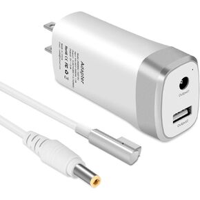شاحن صغير 45 وات متوافق مع Mac Book Air 11/13 بوصة، موصل مغناطيسي من النوع L من الجيل الأول، محول USB بديل محمول للسفر A1374 A1244 A1370 A1369 A1377 A1237 A1304 (قبل منتصف 2012) in Kuwait