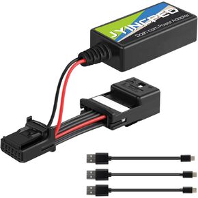 Dash Cam Power Adapter for Toyota Tacoma 15-23/ Highlander 15-16/ Sienna 16-20/ Tundra 18-21/Select Honda Ridgeline, Dash Cam Adapter (12-Pin Type A) Connects to Rearview Mirror,USB Power,Easy Install