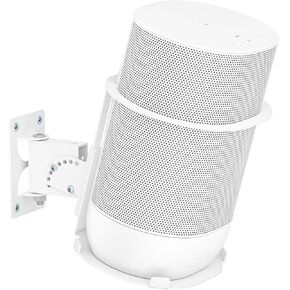 Protective Metal Speaker Mount for Sonos Move and Sonos Move 2 Wall Mount with Tilt & Swivel Adjustment Speaker Wall Mount Hook for Sonos Move 2 Mount Bracket of Indoor/Outdoor Usage, Black