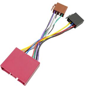 24Pin Stereo Wiring Harness for Mazda Radio Connector, Compatible with Mazda 2/3/5/6/CX-5/CX-7/CX-9 MPV Tribute Protege Miata Car Radio Wire Harness Adapter Plug