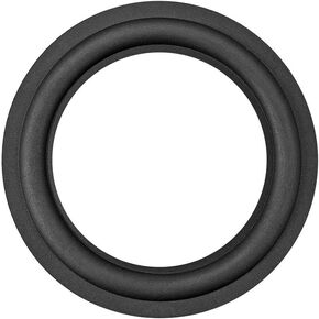 uxcell 4.5" 4.5 Inch Speaker Rubber Edge Surround Rings Replacement Part for Speaker Repair or DIY