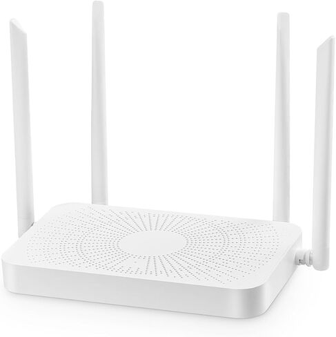 موجه الإنترنت اللاسلكي Binardat WiFi6 AX3000، 2.4G/5G ثنائي النطاق 160 ميجاهرتز، عرض النطاق الترددي 2x2 MIMO، 4 منافذ Gigabit Ethernet WAN/LAN، شبكة/WPS بنقرة واحدة in Saudi Arabia