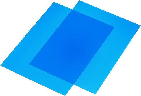 MECCANIXITY Gel Light Filter Red Transparent Correction Lighting Gel Filter 11x8.5 inch Plastic Sheets for Film Photo Video Party Pack of 10 in Kuwait