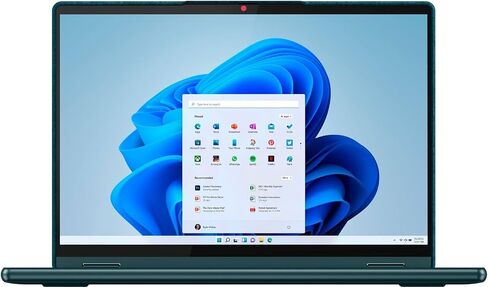 Lenovo Yoga 6 13 كمبيوتر محمول 2 في 1 I 13.3 بوصة WUXGA IPS 100% sRGB شاشة لمس I AMD 6-Core Ryzen 5 5500U (>i7-10510U) I 8GB DDR4 256GB SSD I بصمة إصبع بإضاءة خلفية HDMI Win11 Pro Dark Teal + كابل HDMI in Saudi Arabia