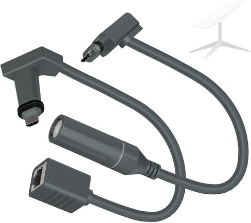 قابس CHGRNLF Starlink SPX إلى محولات RJ45، موصلات أنثى لكابل Starlink RJ45 لأطباق Starlink Gen 2 وملحقات جهاز التوجيه Starlink (زوج للطبق وجهاز التوجيه) in Kuwait