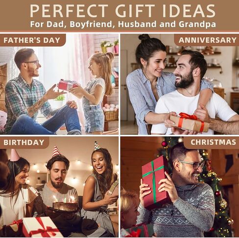 Gifts for Men Dad, Wood Phone Docking Station, Unique Birthday Gifts for Father from Daughter Son, Men Nightstand Organizer, Unique Husband Anniversary Best Gift for Him Boyfriend from Wife Girlfriend in Saudi Arabia