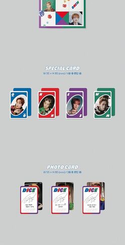 ألبوم Shinee ONEW DICE الثاني المصغر PhotoBook 2 إصدار مجموعة CD+1p ملصق+80p PhotoBook+1ea ملصق+1p بطاقة صور خاصة+1p PhotoCard+تتبع مختوم in Saudi Arabia