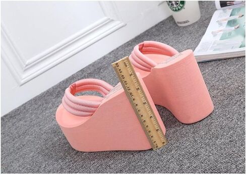 Womens Wedge Sandals Platform Sandals Women Chunky Wedge flip flops Sandals for Women in Saudi Arabia
