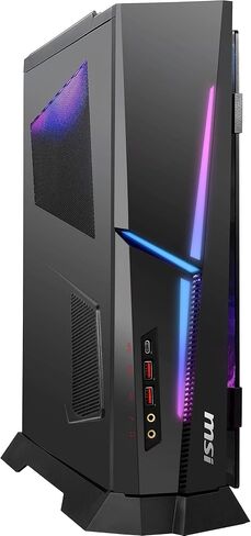 كمبيوتر سطح المكتب MSI MPG Trident AS للألعاب والترفيه (Intel i7-14700F 20-Core، 64GB DDR5 4800MHz RAM، 4TB PCIe SSD، GeForce RTX 4060 Ti، Wifi، Bluetooth، Backlit KB، Win 11 Pro) مع Dockztorm Hub in Saudi Arabia