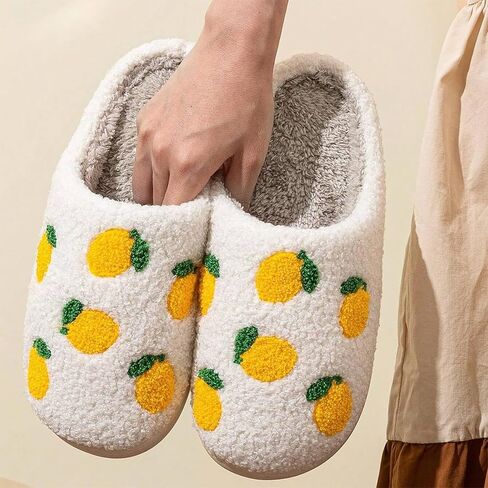Women's Men's Fuzzy Memory Foam Slippers Fluffy Warm Comfort Light Weight Indoor Outdoor House Couple Shoes in Saudi Arabia