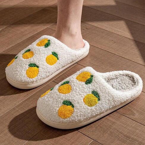 Women's Men's Fuzzy Memory Foam Slippers Fluffy Warm Comfort Light Weight Indoor Outdoor House Couple Shoes in Saudi Arabia