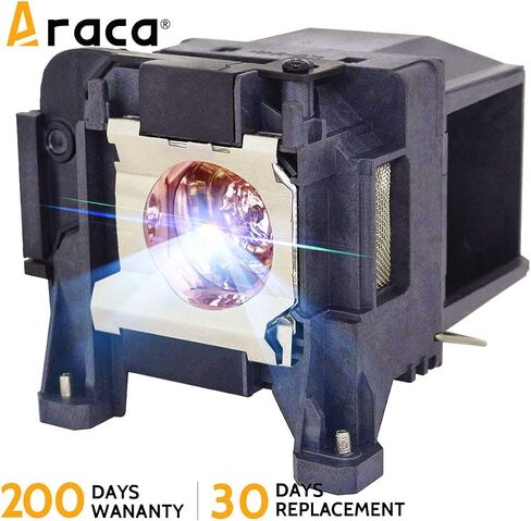 Araca ELPLP89 Replacement Projector Lamp Bulb for EPSON EH-TW7300 EH-TW9300 EH-TW8300 EH-TW9400 Powerlite Home Cinema 5040 5040ub 5040ube 5050 5050ub 5050ube pro Cinema 6040 6040ub 4040 4010 in Saudi Arabia