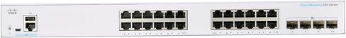 المحول المُدار من Cisco Business CBS350-24T | 24 منفذ جي إي | 4x10G SFP+ | حماية محدودة مدى الحياة (CBS350-24T-4X-NA) in Saudi Arabia