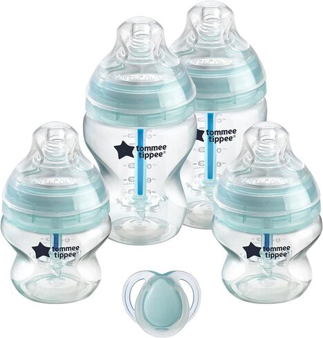 مجموعة زجاجات الأطفال المتطورة المضادة للمغص لحديثي الولادة من تومي تيبي in Kuwait