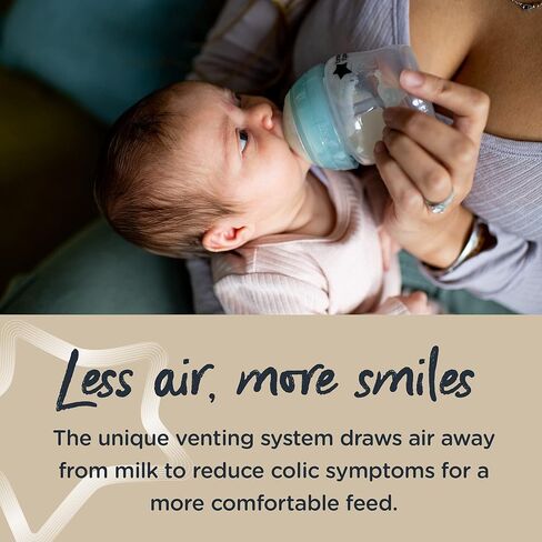 مجموعة زجاجات الأطفال المتطورة المضادة للمغص لحديثي الولادة من تومي تيبي in Kuwait