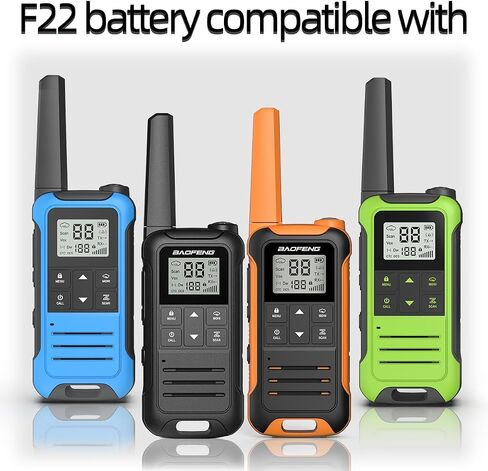 أجهزة اتصال لاسلكية ببطارية BOAOFENG F22 MP25 BL-T22 بطارية ليثيوم أيون أصلية 3.7 فولت 1400 مللي أمبير في الساعة متوافقة مع راديو F22 MP25 ثنائي الاتجاه (عبوتان) in Saudi Arabia