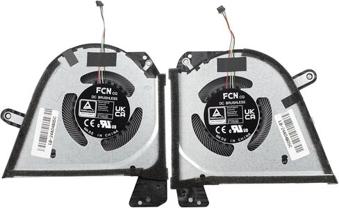 CPU+GPU Cooling Fan Compatible with ASUS ROG Zephyrus G15 GA503QC GA503QE GA503QM GA503QR GA503QS M16 GU603HE GU603HM GU603HR 13NR08R0T03111 13NR08R0T02111 12V 1A in Saudi Arabia