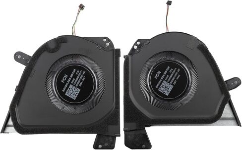 CPU+GPU Cooling Fan Compatible with ASUS ROG Zephyrus G15 GA503QC GA503QE GA503QM GA503QR GA503QS M16 GU603HE GU603HM GU603HR 13NR08R0T03111 13NR08R0T02111 12V 1A in Saudi Arabia