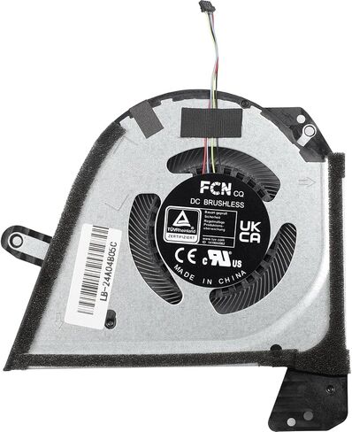 CPU+GPU Cooling Fan Compatible with ASUS ROG Zephyrus G15 GA503QC GA503QE GA503QM GA503QR GA503QS M16 GU603HE GU603HM GU603HR 13NR08R0T03111 13NR08R0T02111 12V 1A in Saudi Arabia