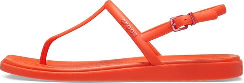 Crocs Women's Miami Thong Sandal Lva, Lava, 4 in Saudi Arabia