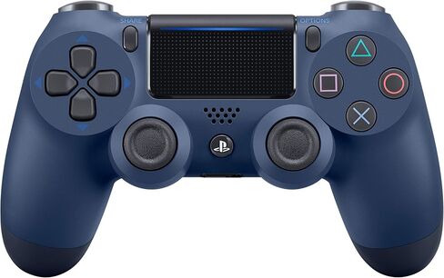 وحدة التحكم اللاسلكية DualShock 4 من سوني - أزرق داكن - بلاي ستيشن 4 (متجددة) in Saudi Arabia