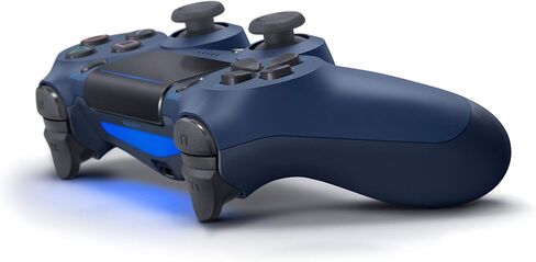 وحدة التحكم اللاسلكية DualShock 4 من سوني - أزرق داكن - بلاي ستيشن 4 (متجددة) in Saudi Arabia