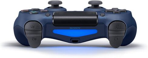 وحدة التحكم اللاسلكية DualShock 4 من سوني - أزرق داكن - بلاي ستيشن 4 (متجددة) in Saudi Arabia