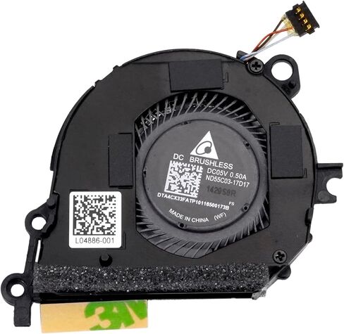 CPU Cooling Fan Replacement for L04885-001 L04886-001 Compatible with HP Spectre X360 13-AE 13-AE000 13t-ae000 in Saudi Arabia
