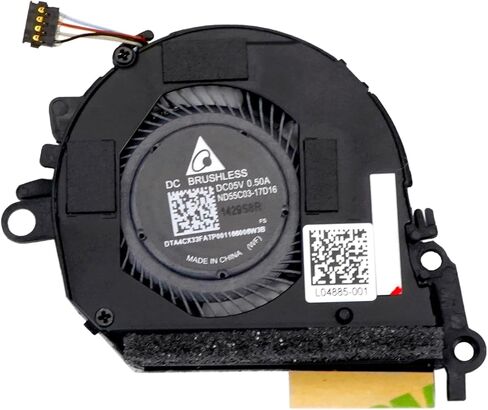 CPU Cooling Fan Replacement for L04885-001 L04886-001 Compatible with HP Spectre X360 13-AE 13-AE000 13t-ae000 in Saudi Arabia