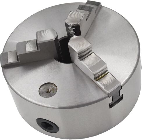 K11-160 3-Jaw Self Centering Chuck 160mm (6.3 Inch) Total 2 Set of Jaws Fit for CNC Machine Tools in Saudi Arabia