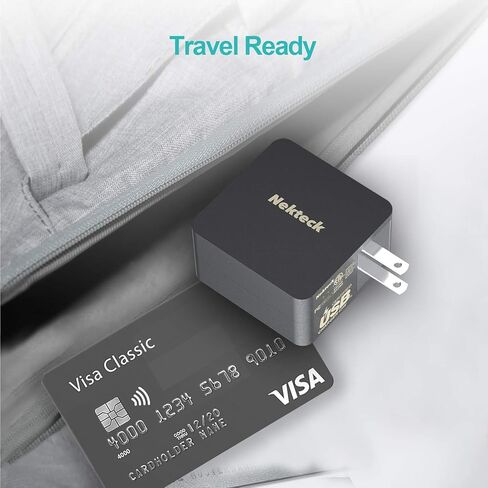 Nekteck S22, S23 Ultra 45w USB-C Charger with 6ft Long Cable, PD.3(PPS), Small Samsung Super Fast Charger Type C [USB-IF Certified] Compatible with Galaxy S23+/S22 Plus/S21/S20 Ultra/Note 10+ in Saudi Arabia