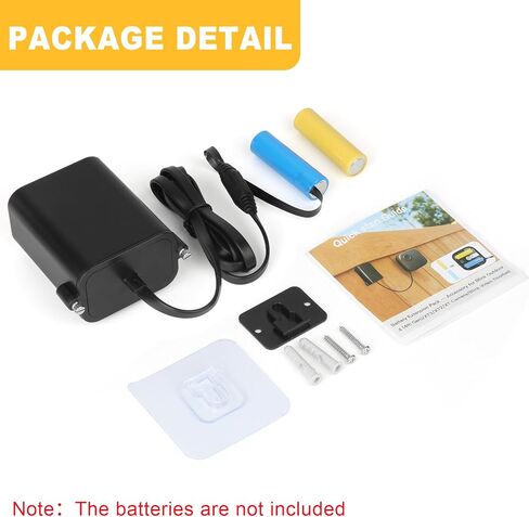 حزمة تمديد بطارية iTODOS لـ Blink Outdoor 4 (الجيل الرابع)/Blink Outdoor XT3/XT2/XT Camera/Blink Video Doorbell، IP67 مقاوم للطقس، حزمة التمديد يمكن أن تحمل 6 * بطاريات AA (البطاريات غير متضمنة) in Kuwait