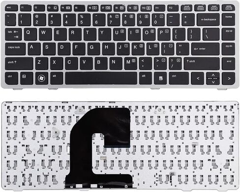 استبدال لوحة المفاتيح TLBTEK متوافق مع HP Probook 6460B 6465B 6470B 6475B وElitebook 8460P 8460W 8470P 8470W Series Laptop 642760-001 635768-001 6037b0058801 700947-031 in Saudi Arabia