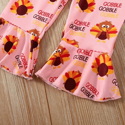 Baby Girls Thanksgiving Outfit Newborn Turkey Day Clothes My First Thanksgiving Bodysuit in Saudi Arabia