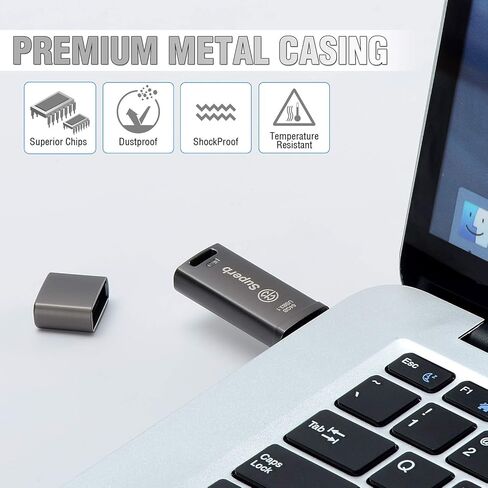 AXE MEMORY Superb 64GB USB 3.1 SuperSpeed Flash Drive, Metal Casing, Optimal Read Speeds Up to 400 MB/s. Write Speeds Up to 115 MB/s in Saudi Arabia