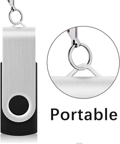 محركات أقراص فلاش USB، 8 جيجابايت، 20 حزمة، 2.0 محركات أقراص Pendrive Thumb، عصا ذاكرة للكمبيوتر، الكمبيوتر المحمول، الكمبيوتر اللوحي، مشغل MP3/هدية شخصية، العروض التقديمية، المكتب، المدرسة، تخزين البيانات، بدون شعار، بناء في المعدن؛ in Kuwait