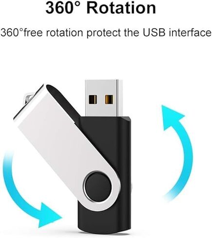 محركات أقراص فلاش USB، 8 جيجابايت، 20 حزمة، 2.0 محركات أقراص Pendrive Thumb، عصا ذاكرة للكمبيوتر، الكمبيوتر المحمول، الكمبيوتر اللوحي، مشغل MP3/هدية شخصية، العروض التقديمية، المكتب، المدرسة، تخزين البيانات، بدون شعار، بناء في المعدن؛ in Kuwait