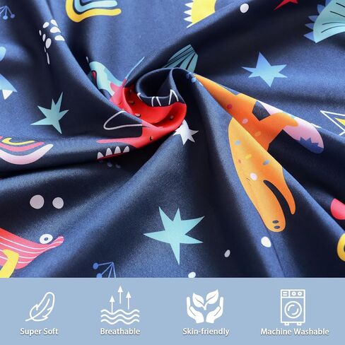 Dinosaur Crib Sheet for Boys Fitted Crib Sheet for Standard Crib and Toddler Mattress Soft Microfiber Toddler Bed Sheets 52x28in in Saudi Arabia