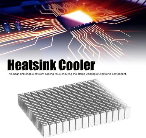 Heatsink Aluminum 150x120x20mm Passive Cooling Radiator for PCB Computer Chip 3D Printer in Saudi Arabia