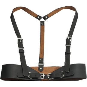 Punk Women Waist Belts PU Leather Fashion Adjustable Waist Belt Leather Harness For Women Waist Punk Belt Womens Waist Belt Leather Harness Suitable for Halloween Gothic Circle for Party Dating, in Kuwait