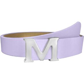 Fashion Leather Belts for Women M Belt for Jeans Costume Yellow Belt