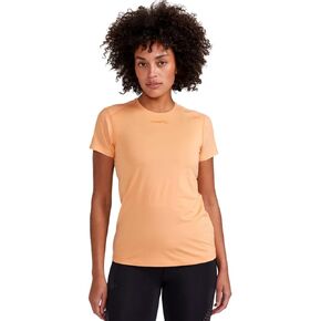 Craft Sportswear Women's ADV Essence SS Slim Tee | Short Sleeve Fitted Workout Top | T-Shirt Great for Running & Gym Workouts