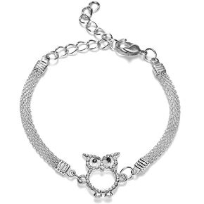 Sterling Silver Evil Eye Hamsa Bracelet Cubic Zirconia Fatima Hand Charms Bracelet Sideway Cz Hamsa Hand Bracelet Lucky Evil Eye Bracelet Jewelry for Women and Men