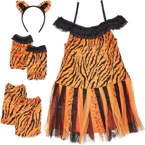 Girls Tigress Costume