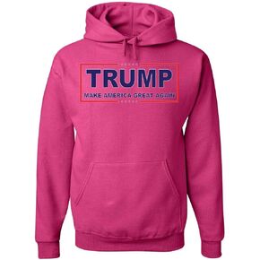 Tee Hunt Trump Make America Great Again Hoodie MAGA Supporter 2024 USA President Election Republican GOP Two Terms Sweatshirt