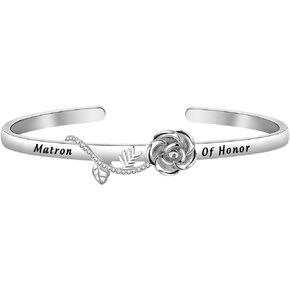 Matron of Honor Gift Bracelet Maid of Honor Bracelet Bridesmaid Jewelry Gift Matron of Honor Gift Jewelry Wedding Party Gift