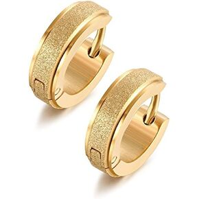 Stainless Steel Womens Hoop Earrings for Men Huggie Ear Piercings Hypoallergenic 20G